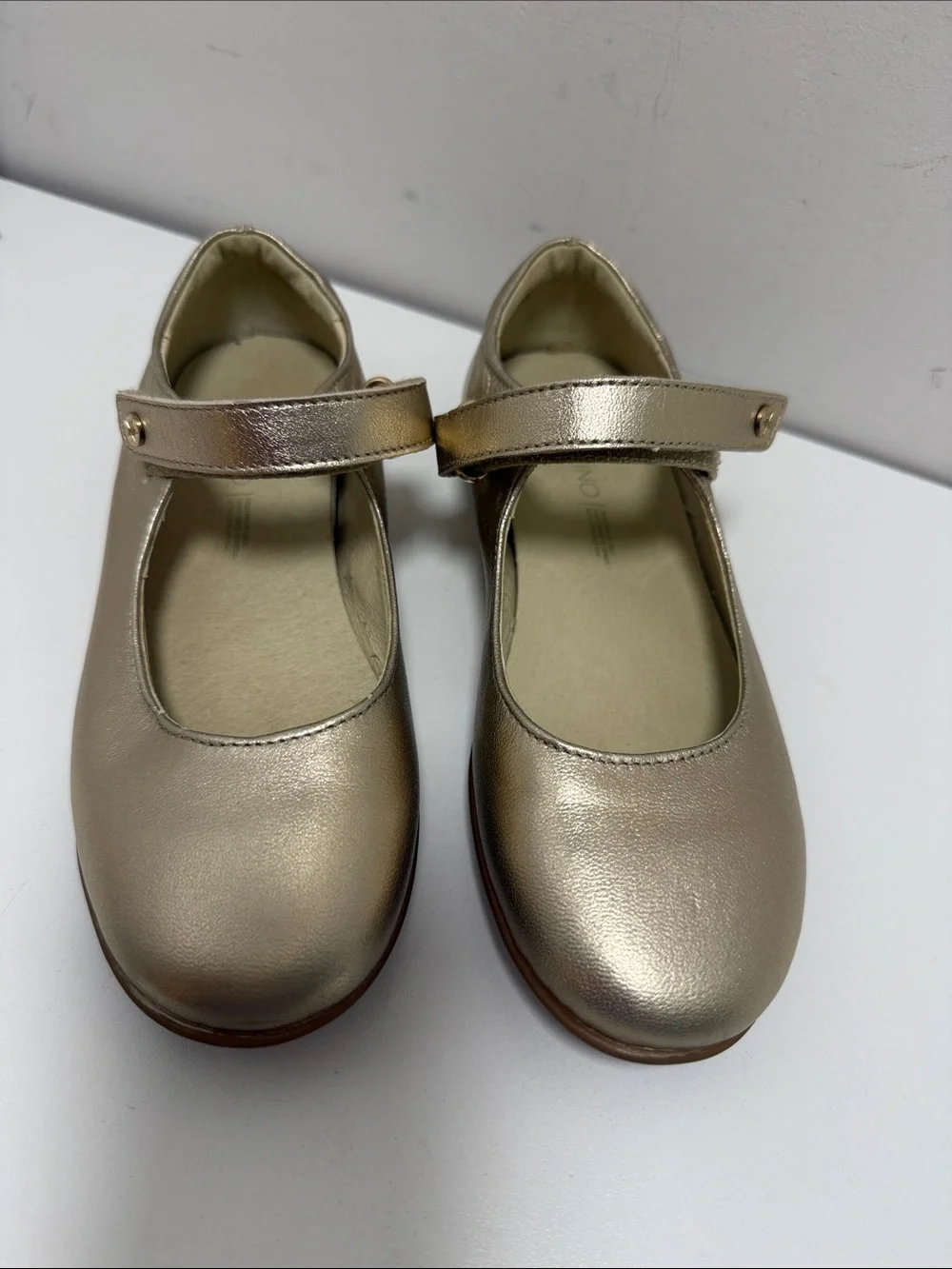 NATURINO GIRL'S DARLING MARY JANE FLATS - CIPRIA  sz 1.5 or 32 EU